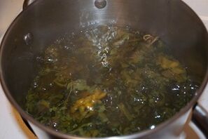 Табобати рагҳои вирикоз бо decoctions